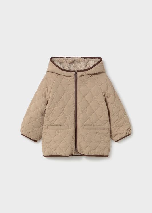 Mayoral Reversible Quilted Fleece Jacket 2424