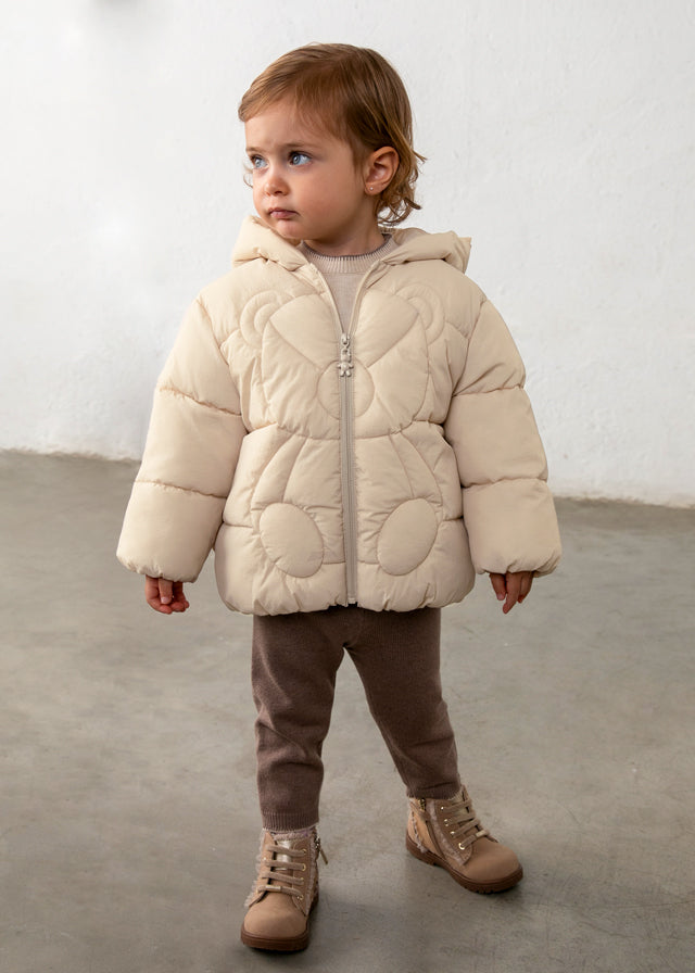 Mayoral Padded Teddy Bear Stitching Jacket 2438