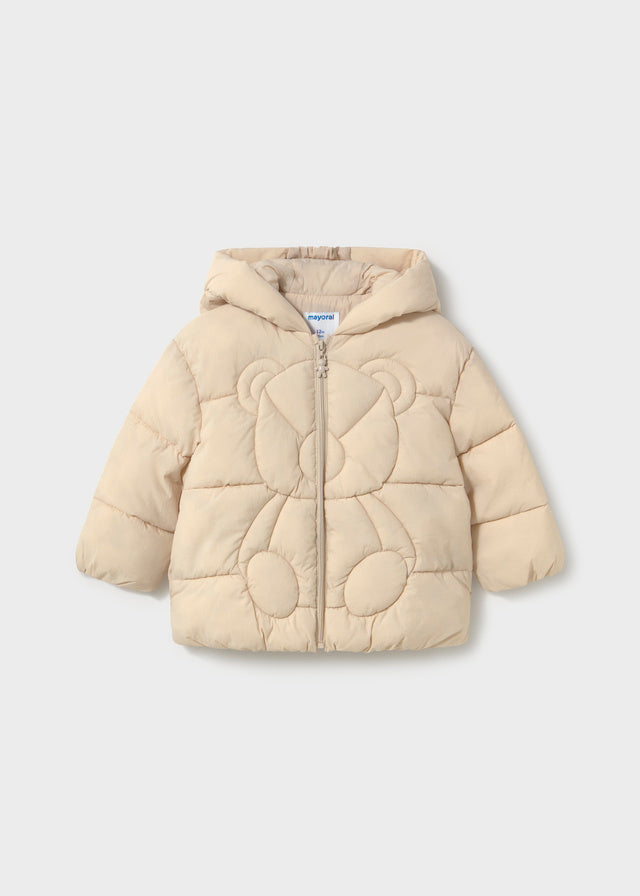 Mayoral Padded Teddy Bear Stitching Jacket 2438