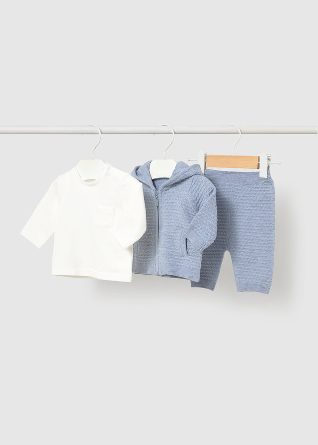 Mayoral Baby Boys Blue 3 Piece Set 2507