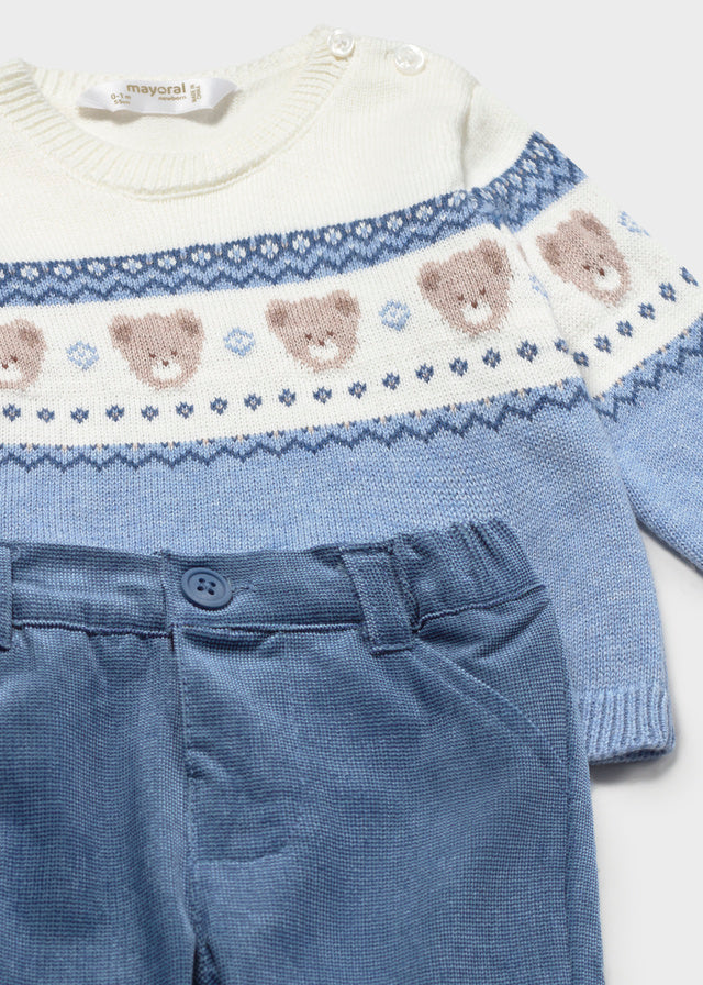 2532 Mayoral Knitted Jumper Set