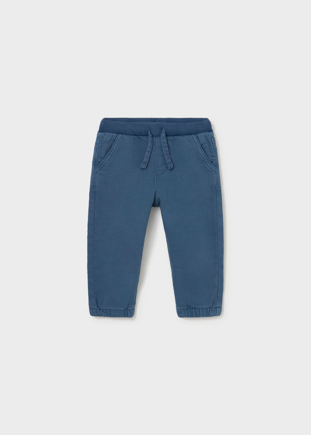 2541 Mayoral Elasticated Ankle Canvas Type Joggers