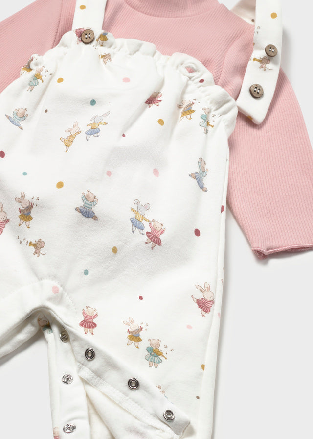 2604 Mayoral Dungaree Set