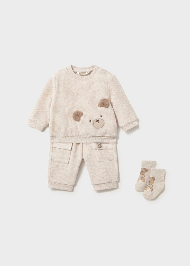 2669 Mayoral Soft Teddy Bear Tracksuit
