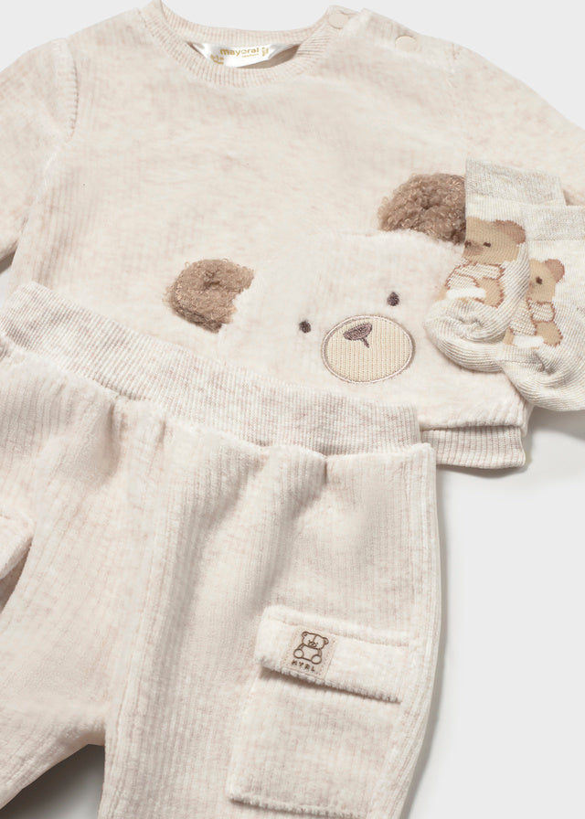 2669 Mayoral Soft Teddy Bear Tracksuit