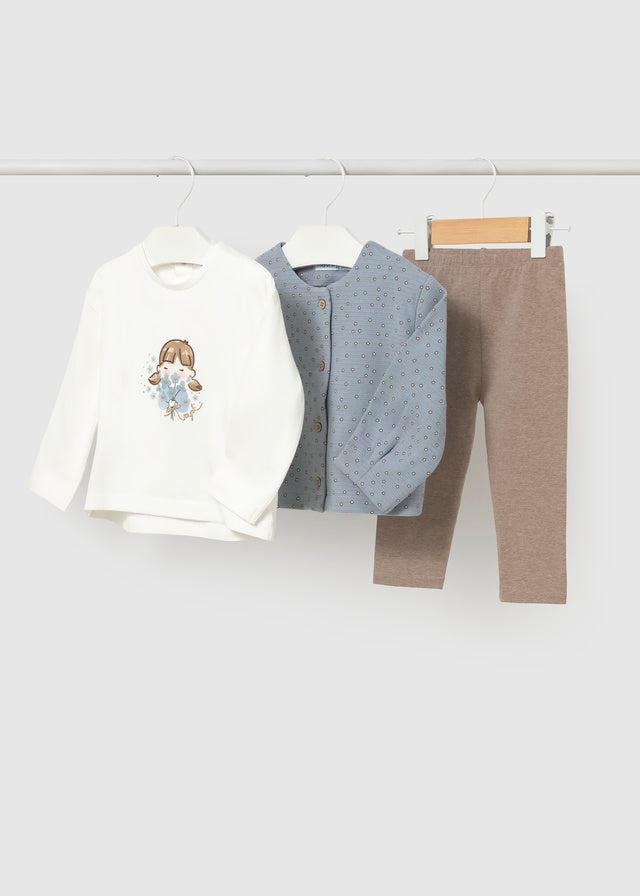 Mayoral Cardigan Set 2708