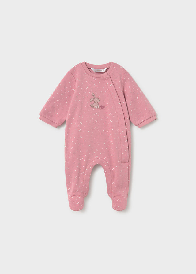 Mayoral All in One Baby Girl Outfit | Pink Baby Romper | Little VIPS 2751