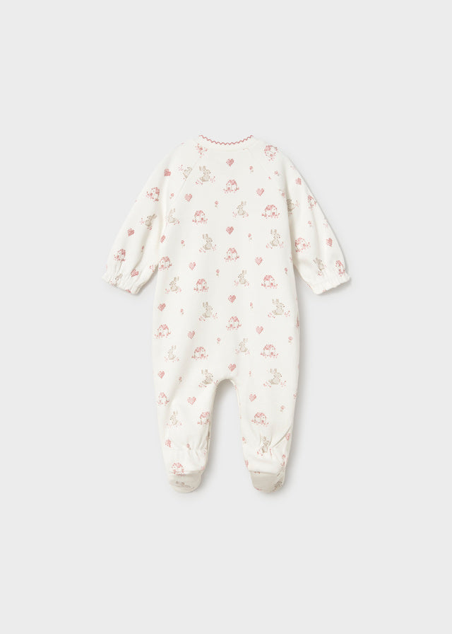Mayoral All in One Baby Girl Outfit | Pink Baby Romper | Little VIPS 2751