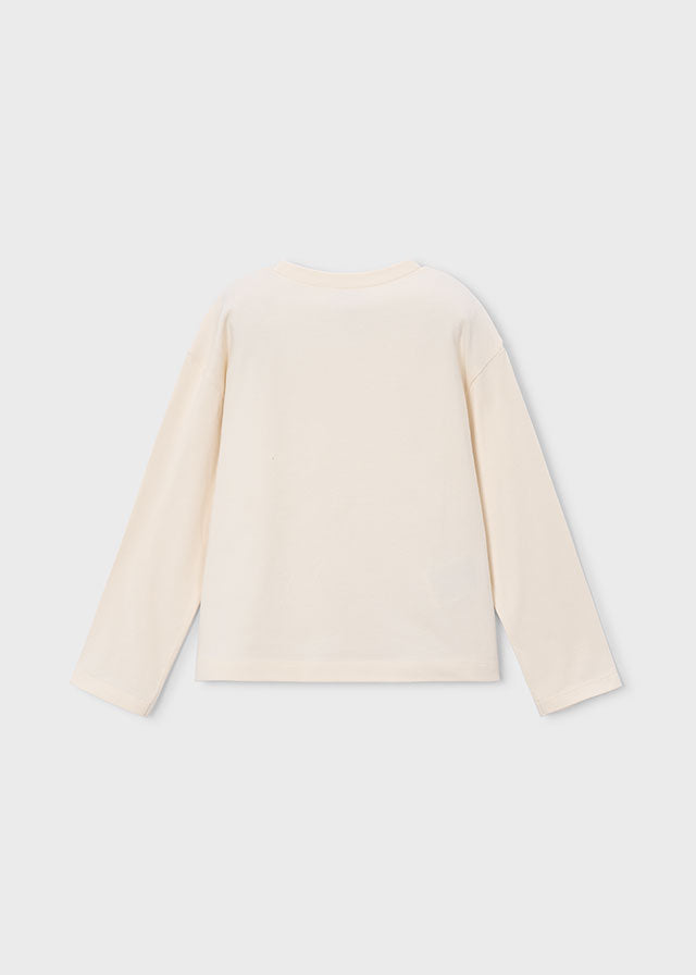 4027 Mayoral Teddy Bear Print long sleeve t-shirt