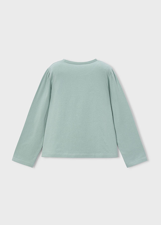 4033 Mayoral Long Sleeved Printed Girls Design