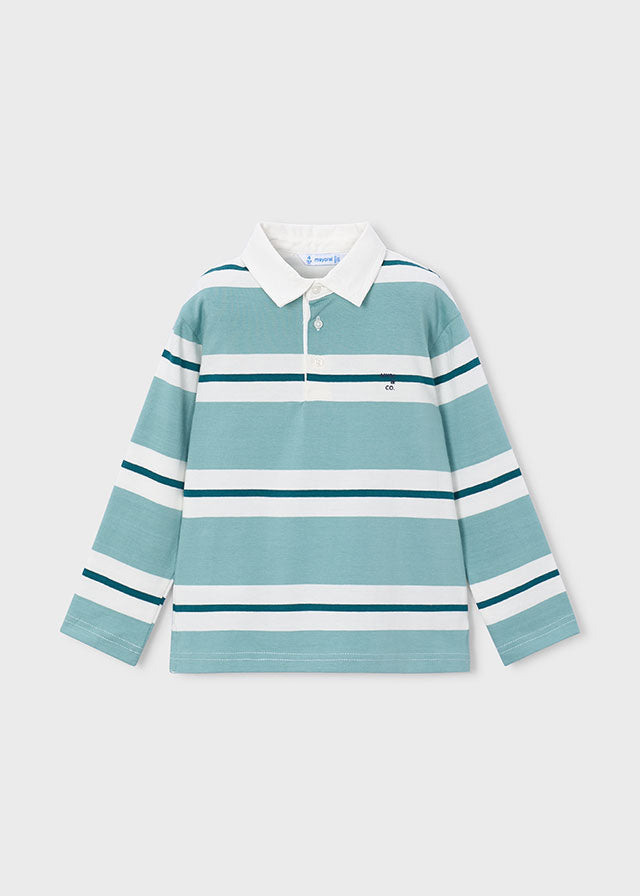 Mayoral Boys Striped Polo Shirt 4141