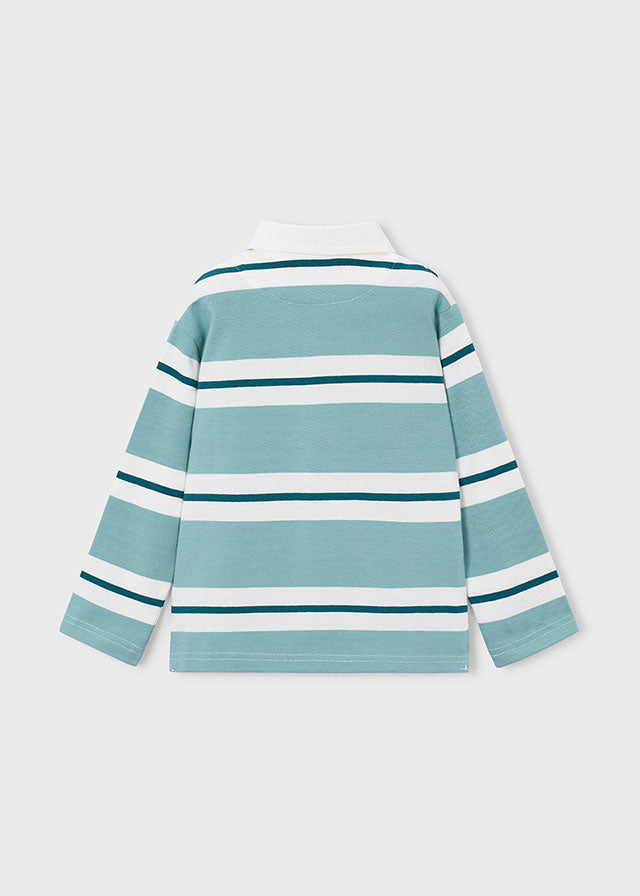 Mayoral Boys Striped Polo Shirt 4141