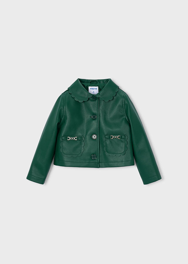 Mayoral PU Cropped Jacket 4410