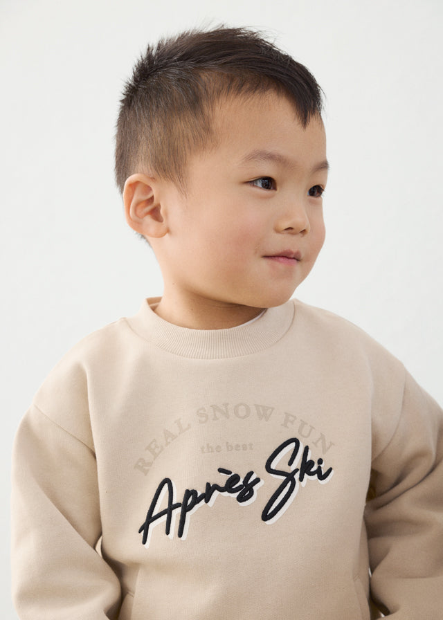 Mayoral Sweatshirt Apres Ski Detail