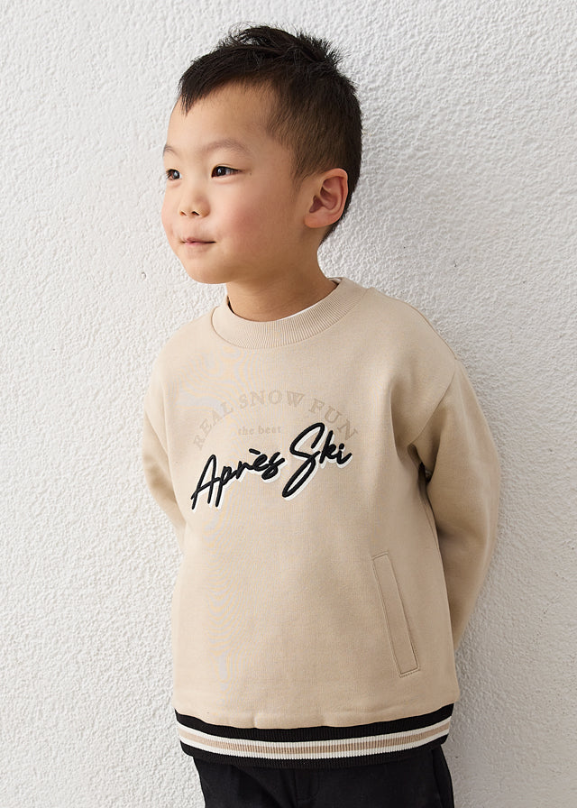 Mayoral Sweatshirt Apres Ski Detail