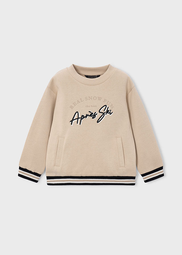 Mayoral Sweatshirt Apres Ski Detail