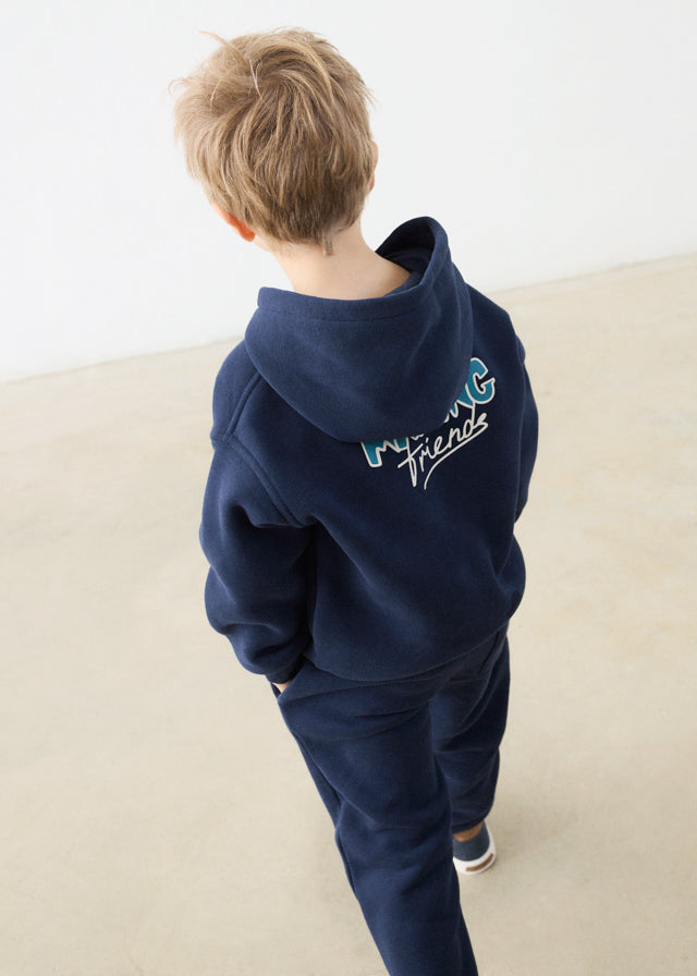 Mayoral Hooded Sweatshirt for Boys | Designer Kids Hoodie | Little VIPS 4463