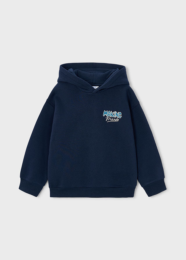 Mayoral Hooded Sweatshirt for Boys | Designer Kids Hoodie | Little VIPS 4463