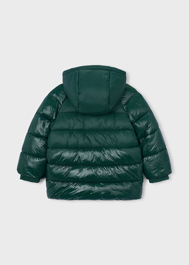 Mayoral Boys Navy Puffer Jacket with Hood | Winter Coat 4469