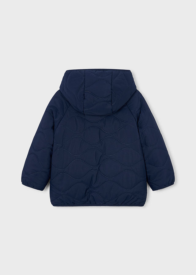 Mayoral Boys Fleece Reversible Hooded Jacket 4470