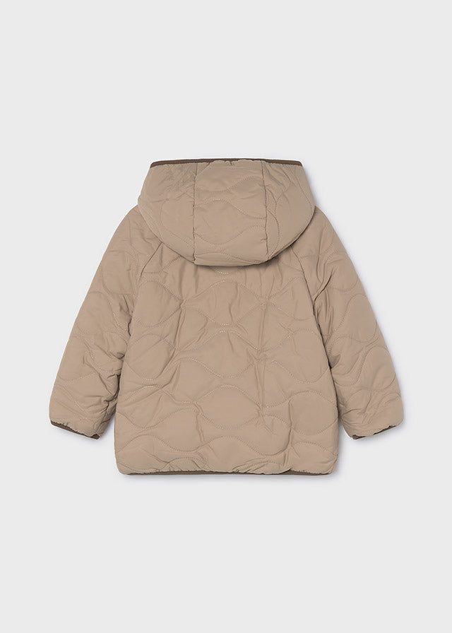 Mayoral Boys Fleece Reversible Hooded Jacket 4470