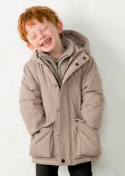 Mayoral Quilted Jacket | Boys Lightweight Designer Coat | Little VIPs 4471
