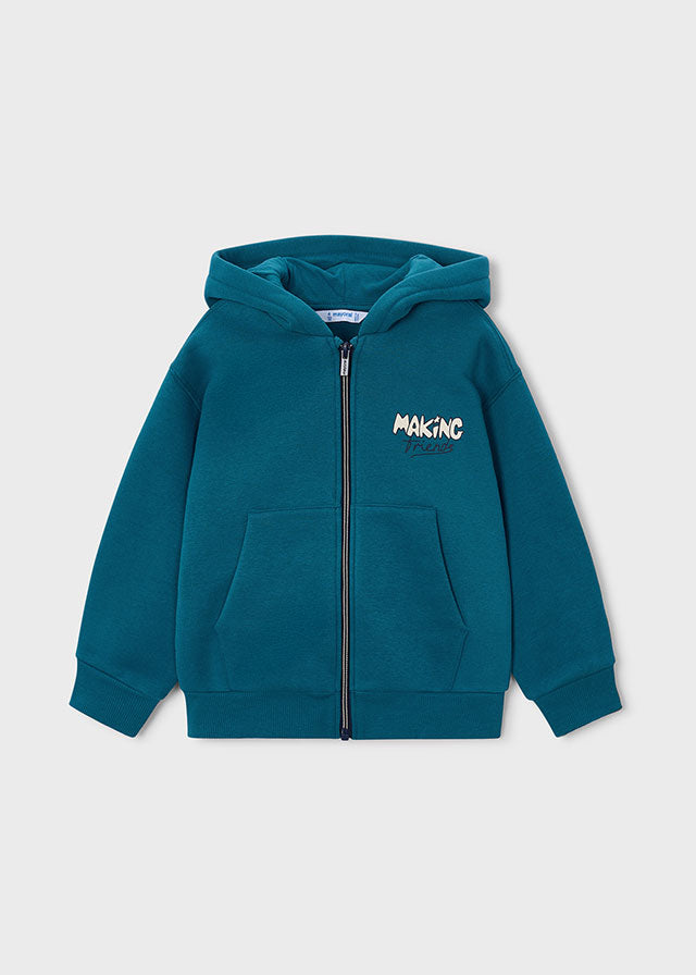 4477 Mayoral Full Zip Hoodie | Boys Zip-Up Hoodie