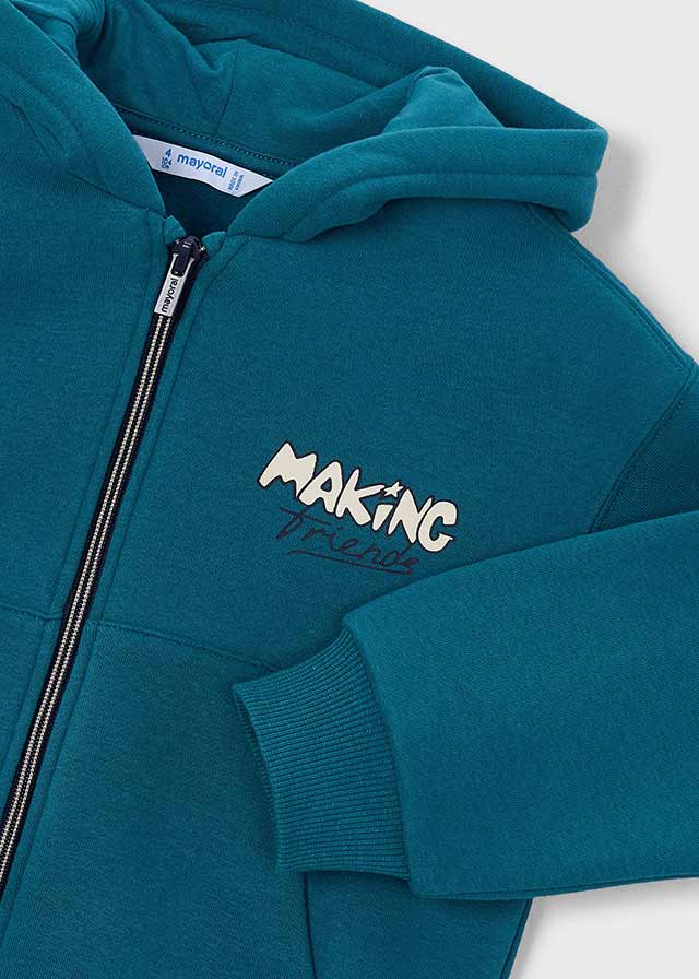 4477 Mayoral Full Zip Hoodie | Boys Zip-Up Hoodie