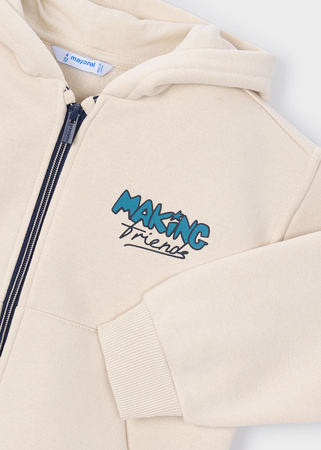 4477 Mayoral Full Zip Hoodie | Boys Zip-Up Hoodie