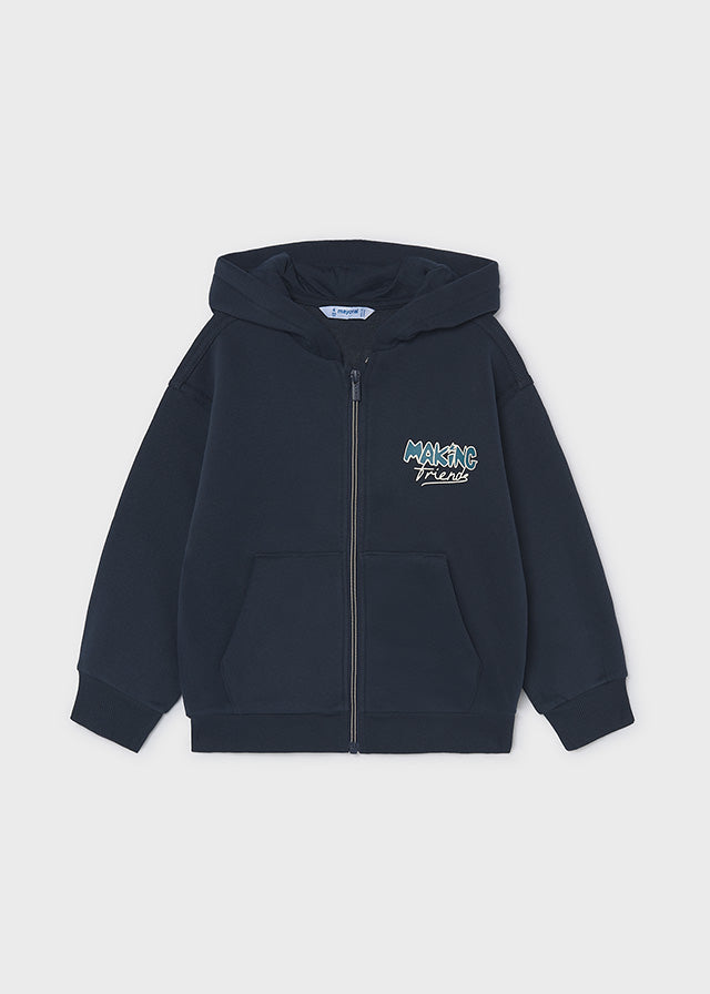 4477 Mayoral Full Zip Hoodie | Boys Zip-Up Hoodie