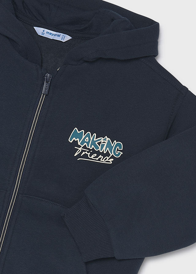 4477 Mayoral Full Zip Hoodie | Boys Zip-Up Hoodie