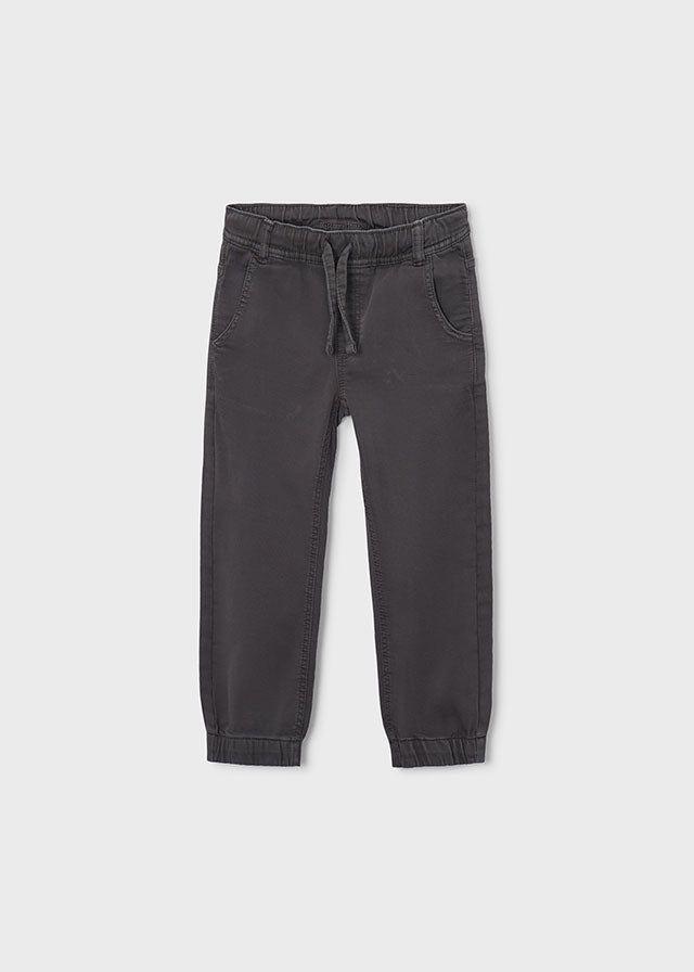 Mayoral 4511 Soft Joggers for Boys | Black & Blue | Little VIPS