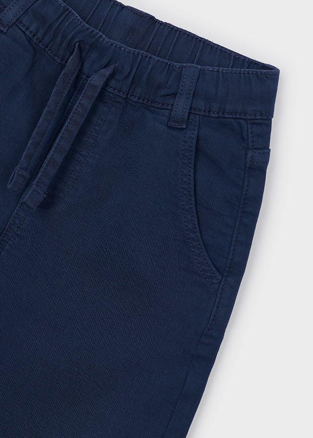 Mayoral 4511 Soft Joggers for Boys | Black & Blue | Little VIPS