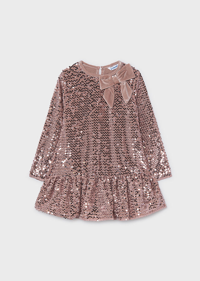 4931 Mayoral Sparkle Sequin Party Dress