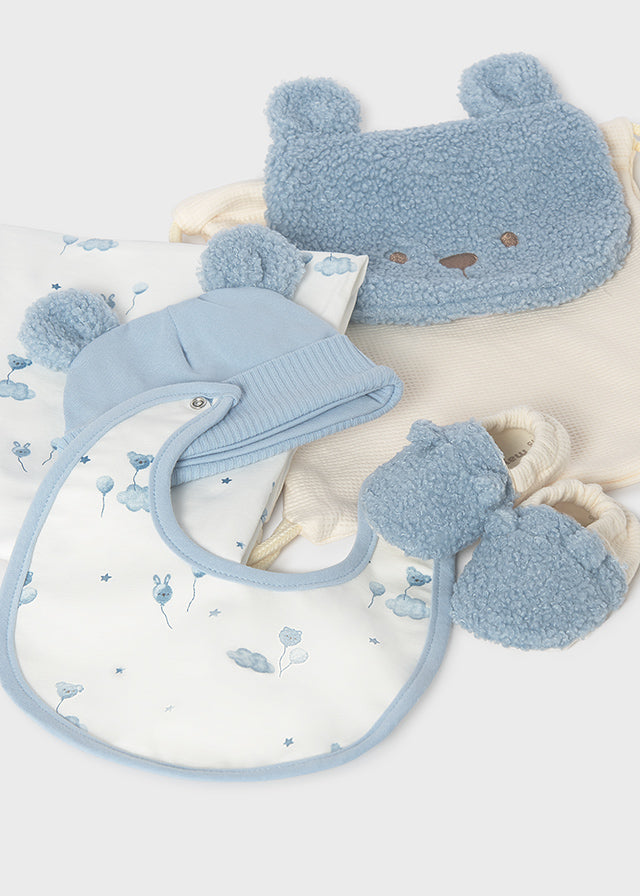 Mayoral Baby Bib and Blanket Gift Set 9169