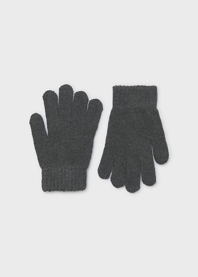 Mayoral Boys Gloves Grey & Navy | Winter Accessories | Little VIPS 10294
