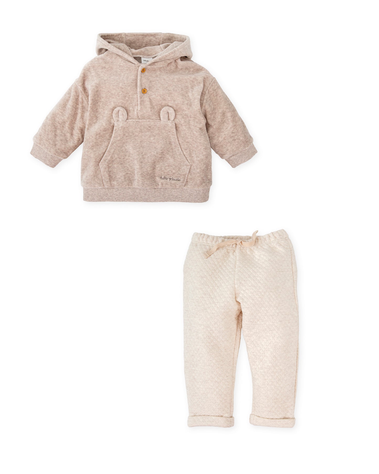 1701 Tutto Piccolo 2 Piece Hooded Set