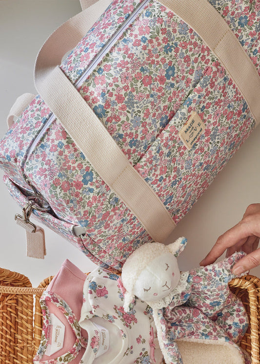 19502 Mayoral Floral Pram Bag-littlevips-littlevips