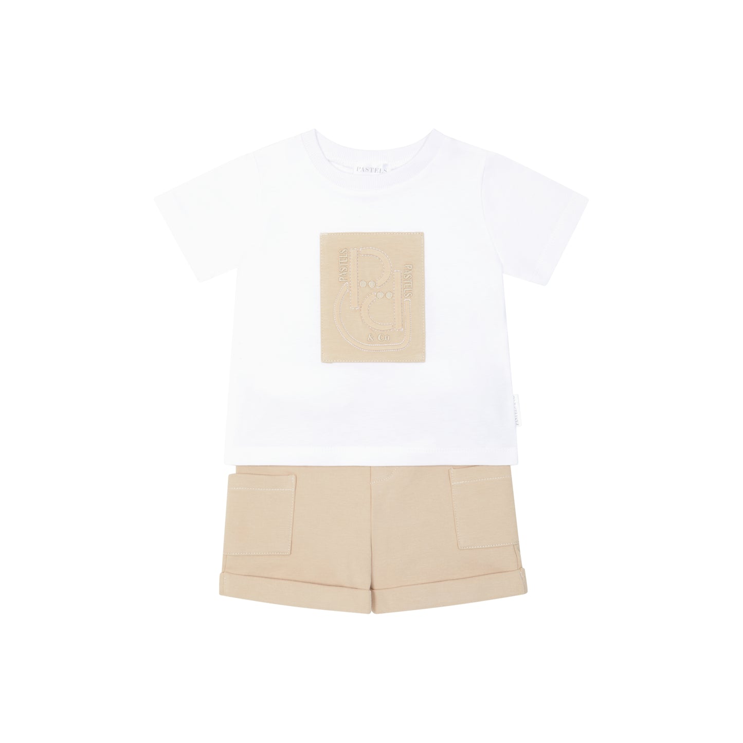800D Pastels T-Shirt & Shorts Set - Adderley