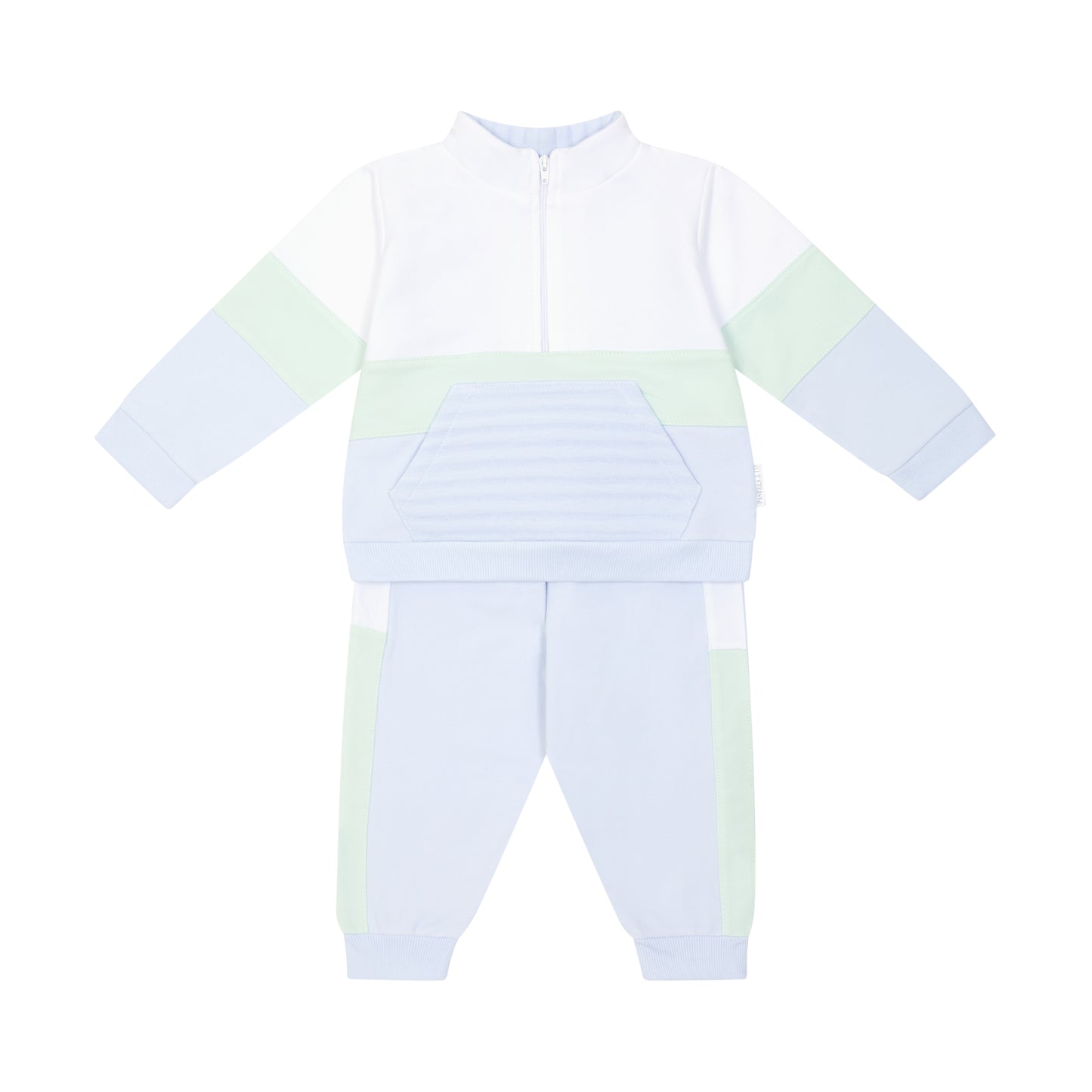 801K Pastels Zipped Sweat Jogger Set Boston