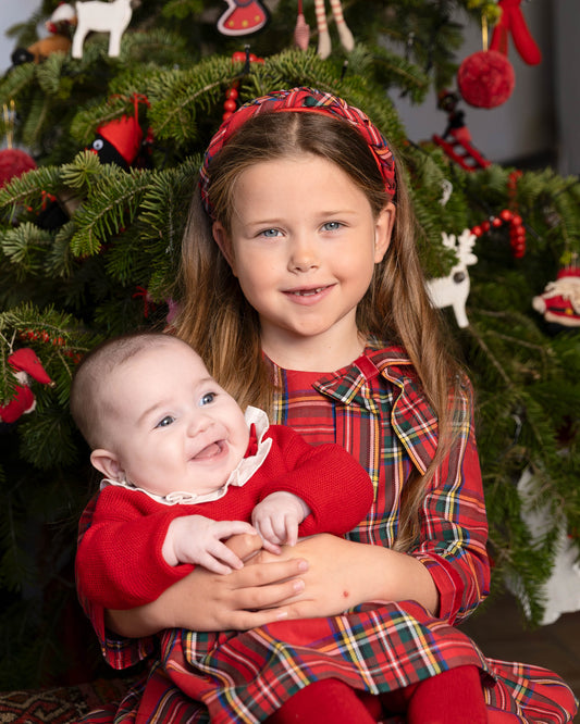 2235 Tutto Piccolo Tartan Dress