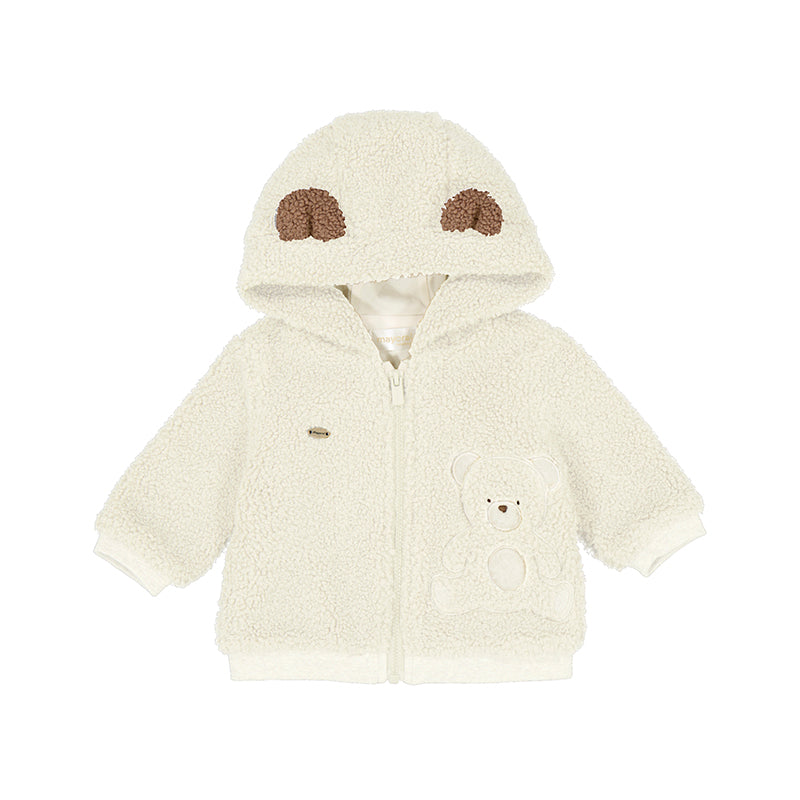 2450 Mayoral Fleece with Teddy Ears Hoody-littlevips-littlevips