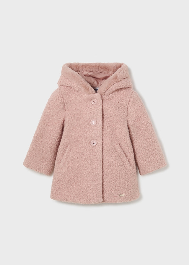 2478 Mayoral Shearling Dressy Hooded Coat-littlevips-littlevips