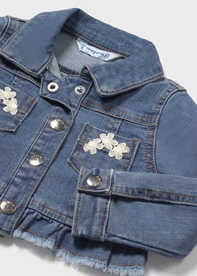 1461 Mayoral Denim Applique Jacket