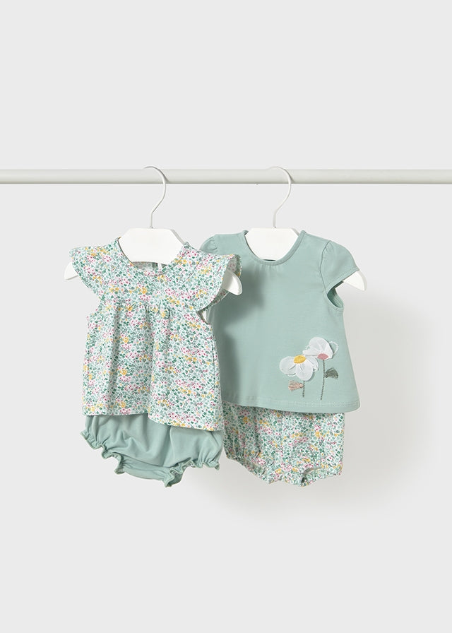 1663 Mayoral 2 Piece Bloomer Set