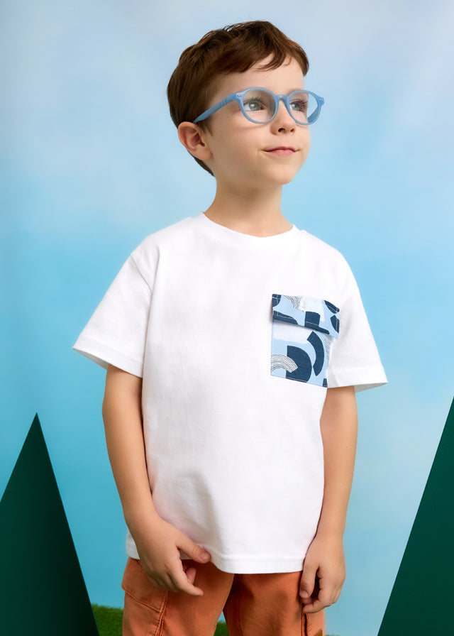 3032 Mayoral Boys Patch Pocket T-Shirt