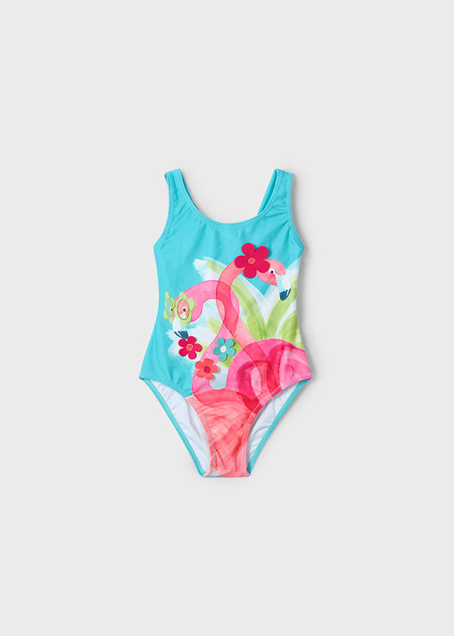 3717 Mayoral Flamingo Swimsuit