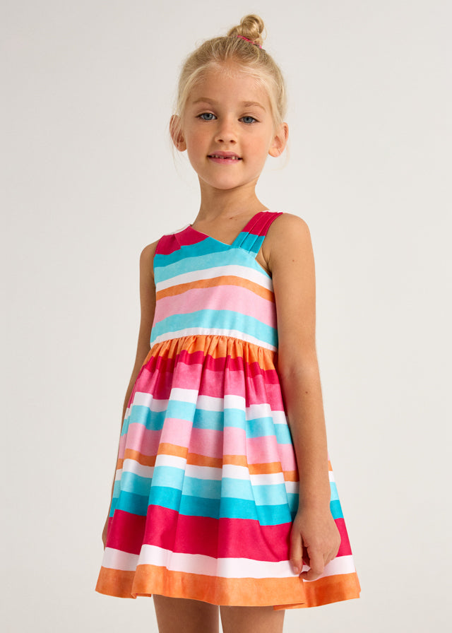 3920 Mayoral Striped Summer Dress