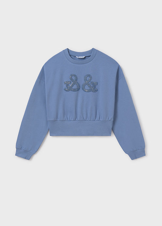 6401 Mayoral '&' Detail Sweatshirt