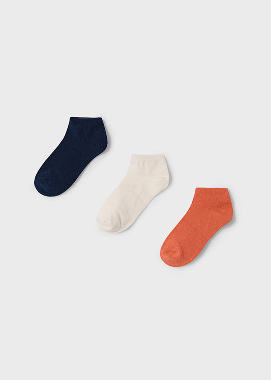 10909 Mayoral 3 Pairs Socks Set